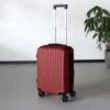 Handbagage Koffer 55cm Rood 4 Wielen Trolley Met Pin Slot -Trolley Winkel 1200x1200 214