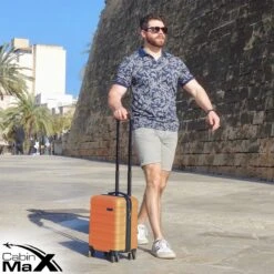 CabinMax Handbagage Koffer - Trolley 30L - Harde Reiskoffer - 45x36x20cm - Lichtgewicht - Groot Capaciteit - Oranje 21 CabinMax Handbagage Koffer - Trolley 30L - Harde Reiskoffer - 45x36x20cm - Lichtgewicht - Groot Capaciteit - Oranje -Trolley Winkel 1200x1200 248