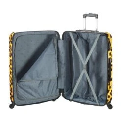 Princess Traveller Animal Print - Reiskoffer – Leopard - Large - 76 Cm -Trolley Winkel 1200x1200 277