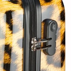 Princess Traveller Animal Print - Reiskoffer – Leopard - Large - 76 Cm -Trolley Winkel 1200x1200 278
