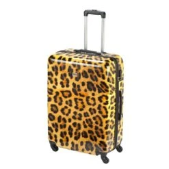 Princess Traveller Animal Print - Reiskoffer – Leopard - Large - 76 Cm -Trolley Winkel 1200x1200 280