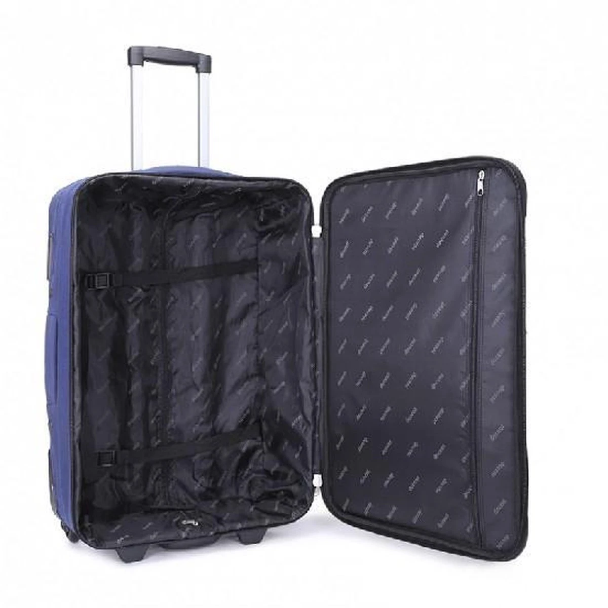 Decent Basic-Line Large Trolley 73 Cm - Donkerblauw 12 Decent Basic-Line Large Trolley 73 Cm - Donkerblauw - Afbeelding 11