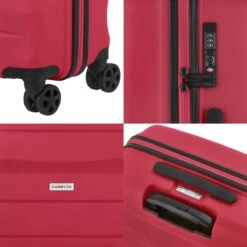 CarryOn Porter ® Kofferset - TSA Trolleyset 3-delig Met OKOBAN - Dubbele Wielen - Rood -Trolley Winkel 1200x1200 33