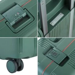 CarryOn Protector Luxe Grote Reiskoffer - Trolley 77cm Met TSA-klikslot - Ultrasterk - Groen -Trolley Winkel 1200x1200 354