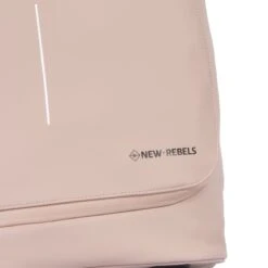 New Rebels® Harper Reistas / Weekendtas Geschikt Voor Handbagage - Waterafstotend Polyutheraan - Trolley Met Wielen En Reflectiedetails - Oud Roze - 29L -Trolley Winkel 1200x1200 356