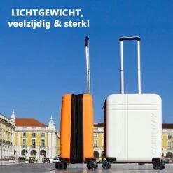 CabinMax Velocity Handbagage Koffer - Uitbreidbaar Trolley 44L - Harde Reiskoffer - 55x40x20/25 Cm - Lichtgewicht - Groot Capaciteit - Mint Groen -Trolley Winkel 1200x1200 377