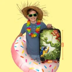 NoBoringSuitcases.com® Koffer Groot - Jungle - Dieren - Groen - Kinderen - Trolley Koffer Met TSA-slot - Met Wielen - 90 Liter - Reiskoffer - 66 Cm 15 NoBoringSuitcases.com® Koffer Groot - Jungle - Dieren - Groen - Kinderen - Trolley Koffer Met TSA-slot - Met Wielen - 90 Liter - Reiskoffer - 66 Cm -Trolley Winkel 1200x1200 398