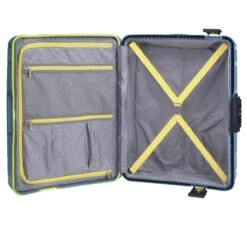 CarryOn Steward TSA Reiskoffer - 65cm Trolley Met Kliksloten - Dubbele Wielen - Blauw 16 CarryOn Steward TSA Reiskoffer - 65cm Trolley Met Kliksloten - Dubbele Wielen - Blauw -Trolley Winkel 1200x1200 453