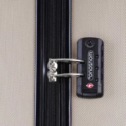 Monzana Exopack Hardcase Koffer Champagne 65x41x27cm -Trolley Winkel 1200x1200 472