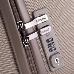 Decent Harde Koffer Tranporto 76 - Champagne 30 Decent Harde Koffer Tranporto 76 - Champagne -Trolley Winkel 1200x1200 505