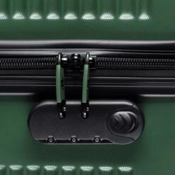 Enrico Benetti Louisville 39040 Handbagage Koffer Hardcase ABS - Olijf -Trolley Winkel 1200x1200 51