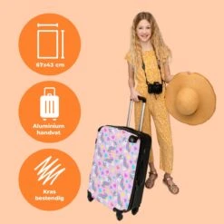 NoBoringSuitcases.com® Koffer Groot - Eenhoorn - Meisje - Patroon - Hartje - Trolley Koffer Met TSA-slot - Met Wielen - 90 Liter - Reiskoffer - 66 Cm 12 NoBoringSuitcases.com® Koffer Groot - Eenhoorn - Meisje - Patroon - Hartje - Trolley Koffer Met TSA-slot - Met Wielen - 90 Liter - Reiskoffer - 66 Cm -Trolley Winkel 1200x1200 536