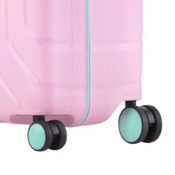 CarryOn Steward TSA Reiskoffer - 65cm Trolley Met Kliksloten - Dubbele Wielen - Roze -Trolley Winkel 1200x1200 566