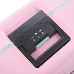 CarryOn Steward TSA Reiskoffer - 65cm Trolley Met Kliksloten - Dubbele Wielen - Roze -Trolley Winkel 1200x1200 568