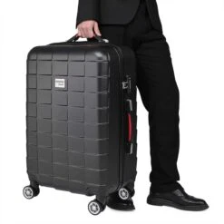 Monzana Exopack Hardcase Koffer Zwart 65x41x27cm -Trolley Winkel 1200x1200 597