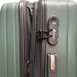 Benzi Leon Medium Reiskoffer 67 Cm - Exp - 65/74 Liter - Dark Green -Trolley Winkel 1200x1200 611