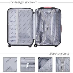 Monzana Hard Case Koffer Baseline XL Zwart -Trolley Winkel 1200x1200 709