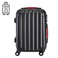 Monzana Hard Case Koffer Baseline XL Zwart -Trolley Winkel 1200x1200 713