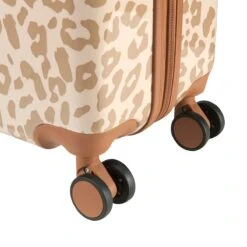 Princess Traveller Leopard - Reiskoffer - Crème/Taupe - L - 76cm -Trolley Winkel 1200x1200 749