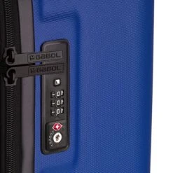 Gabol Harde Koffer / Trolley / Reiskoffer - Open - 77 Cm (XL) - Blauw -Trolley Winkel 1200x1200 752