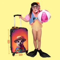 NoBoringSuitcases.com® Koffer Groot - Meerkat - Bloemen - Hoed - Dieren - Portret - Trolley Koffer Met TSA-slot - Met Wielen - 90 Liter - Reiskoffer - 66 Cm 15 NoBoringSuitcases.com® Koffer Groot - Meerkat - Bloemen - Hoed - Dieren - Portret - Trolley Koffer Met TSA-slot - Met Wielen - 90 Liter - Reiskoffer - 66 Cm -Trolley Winkel 1200x1200 827