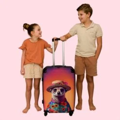 NoBoringSuitcases.com® Koffer Groot - Meerkat - Bloemen - Hoed - Dieren - Portret - Trolley Koffer Met TSA-slot - Met Wielen - 90 Liter - Reiskoffer - 66 Cm 16 NoBoringSuitcases.com® Koffer Groot - Meerkat - Bloemen - Hoed - Dieren - Portret - Trolley Koffer Met TSA-slot - Met Wielen - 90 Liter - Reiskoffer - 66 Cm -Trolley Winkel 1200x1200 828