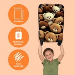 NoBoringSuitcases.com® Koffer Groot - Teddybeer - Knuffel - Bruin - Beer - Trolley Koffer Met TSA-slot - Met Wielen - 90 Liter - Reiskoffer - 66 Cm 12 NoBoringSuitcases.com® Koffer Groot - Teddybeer - Knuffel - Bruin - Beer - Trolley Koffer Met TSA-slot - Met Wielen - 90 Liter - Reiskoffer - 66 Cm -Trolley Winkel 1200x1200 845