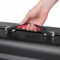 Monzana Hardcase Kofferset Baseline – 3 Stuks M/L/XL - Zwart -Trolley Winkel 1200x1200 863