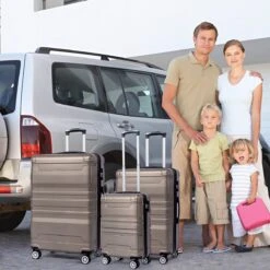 Merax 3-delig Kofferset Met TSA Slot - Trolleyset ABS 40L, 70L & 110 Liter - Goud 19 Merax 3-delig Kofferset Met TSA Slot - Trolleyset ABS 40L, 70L & 110 Liter - Goud -Trolley Winkel 1200x1200 878