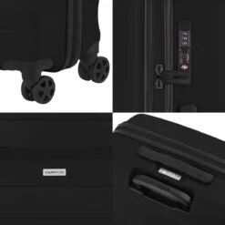 CarryOn Porter ® Kofferset - TSA Trolleyset 3-delig Met OKOBAN - Dubbele Wielen - Zwart 11 CarryOn Porter ® Kofferset - TSA Trolleyset 3-delig Met OKOBAN - Dubbele Wielen - Zwart -Trolley Winkel 1200x1200 887