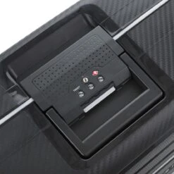 CarryOn Steward Kofferset - 3 Delige TSA Trolleyset - Koffers Met Vaste Kliksloten - Zwart -Trolley Winkel 1200x1200 892