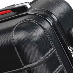 Monzana Kofferset - 4 Stuks S M L XL Met Wielen Cijferslot - Zwart -Trolley Winkel 1200x1200 931