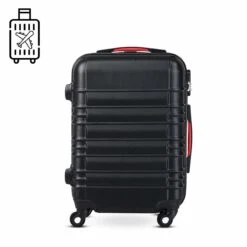 Monzana Kofferset - 4 Stuks S M L XL Met Wielen Cijferslot - Zwart -Trolley Winkel 1200x1200 935