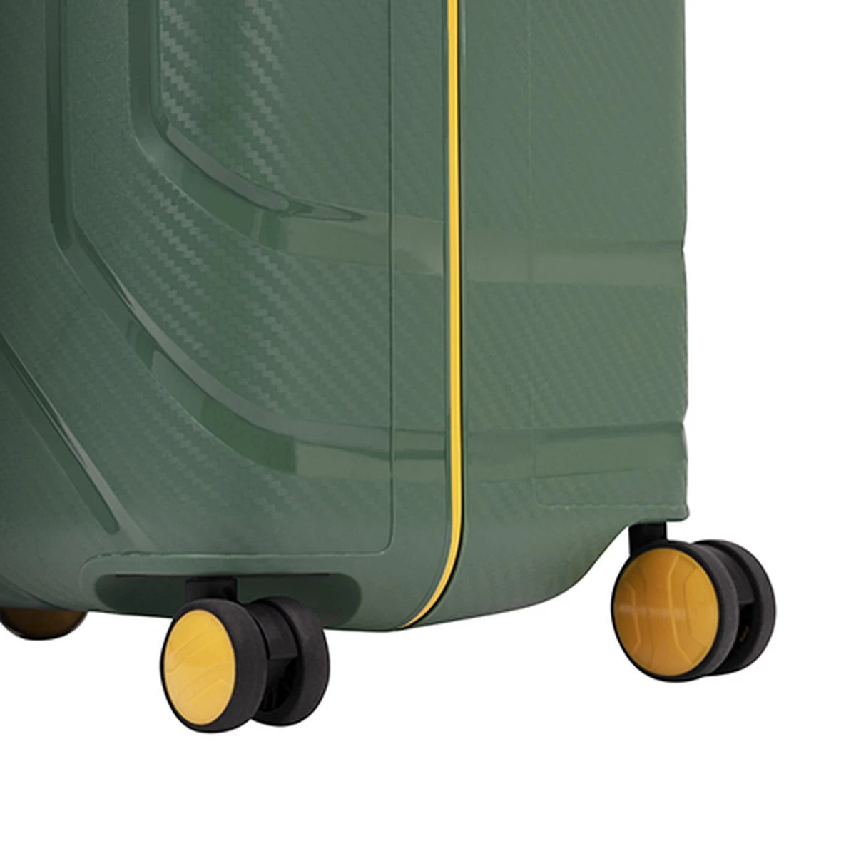 CarryOn Steward Kofferset - 2-delige TSA Trolleyset Met Kliksloten - Dubbele Wielen - Groen 11 CarryOn Steward Kofferset - 2-delige TSA Trolleyset Met Kliksloten - Dubbele Wielen - Groen - Afbeelding 9