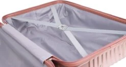 Royal Swiss - Reis Koffer - 76cm - Cijferslot- Lichtgewicht Koffer - 4 Wielen - Rose Gold -Trolley Winkel 1200x635 3