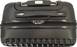 SB Travelbags Handbagage Koffer 55cm 4 Wielen Trolley - Zwart -Trolley Winkel 1200x745 3