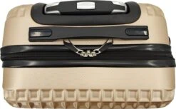 SB Travelbags Handbagage Koffer 51cm 4 Wielen Trolley - Champagne -Trolley Winkel 1200x745 4