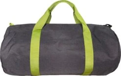 Ecophant Ronde Polyester Sporttas En Weekendtas 32 Liter - Grijs -Trolley Winkel 1200x755