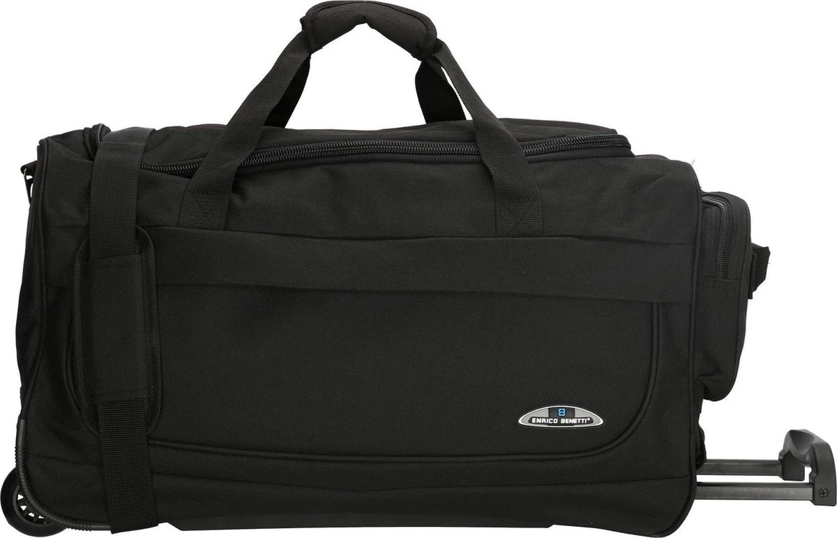 Enrico Benetti Orlando 35304 S Reistas / Sporttas Met Wielen 47 Liter - Zwart 3 Enrico Benetti Orlando 35304 S Reistas / Sporttas Met Wielen 47 Liter - Zwart