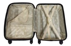 SB Travelbags 'Expandable' Handbagage Koffer 53cm 4 Wielen Trolley - Zilver -Trolley Winkel 1200x775 1