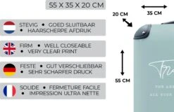 MuchoWow® Koffer - Spreuken - Quotes - The Answer To All Your Problems - Travel - Reizen - Past Binnen 55x40x20 Cm En 55x35x25 Cm - Handbagage - Trolley - Fotokoffer - Cabin Size - Print 13 MuchoWow® Koffer - Spreuken - Quotes - The Answer To All Your Problems - Travel - Reizen - Past Binnen 55x40x20 Cm En 55x35x25 Cm - Handbagage - Trolley - Fotokoffer - Cabin Size - Print -Trolley Winkel 1200x779 4