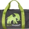 Ecophant Ronde Polyester Sporttas En Weekendtas 32 Liter - Grijs -Trolley Winkel 1200x792