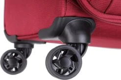 Decent D-Upright Handbagage Koffer - 55 Cm - TSA Slot - Bordeaux Rood -Trolley Winkel 1200x794 1