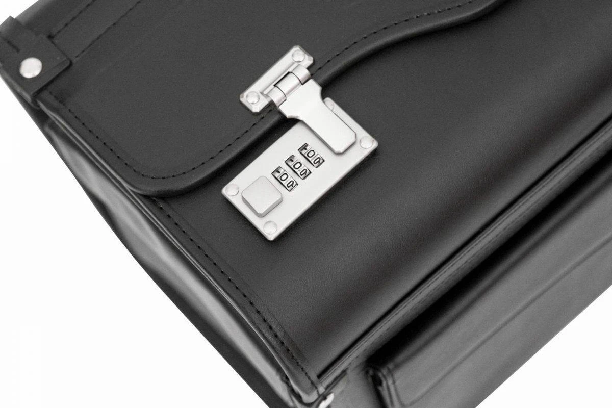 Tassia Pilotenkoffer - Handbagage - Dokterstas - Zwart (PL1620) 7 Tassia Pilotenkoffer - Handbagage - Dokterstas - Zwart (PL1620) - Afbeelding 5