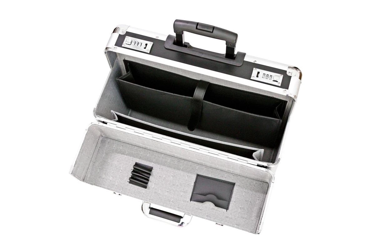 Tassia Pilotenkoffer - Handbagage - Dokterstas - Zwart (PL1620) 8 Tassia Pilotenkoffer - Handbagage - Dokterstas - Zwart (PL1620) - Afbeelding 6