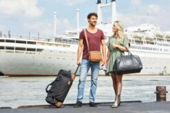 Enrico Benetti Santiago 46196 Reistas / Sporttas Met Wielen - Zwart -Trolley Winkel 1200x800 45