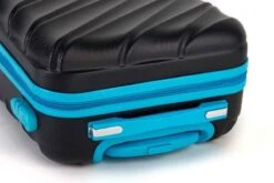Decent Lumi Fix Handbagage Koffer - 55 Cm - Black/Blue -Trolley Winkel 1200x800 58