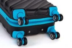 Decent Lumi Fix Handbagage Koffer - 55 Cm - Black/Blue -Trolley Winkel 1200x800 59