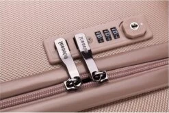 Decent Tranporto-One Handbagage Koffer 55 Cm - Zalmroze -Trolley Winkel 1200x803 3