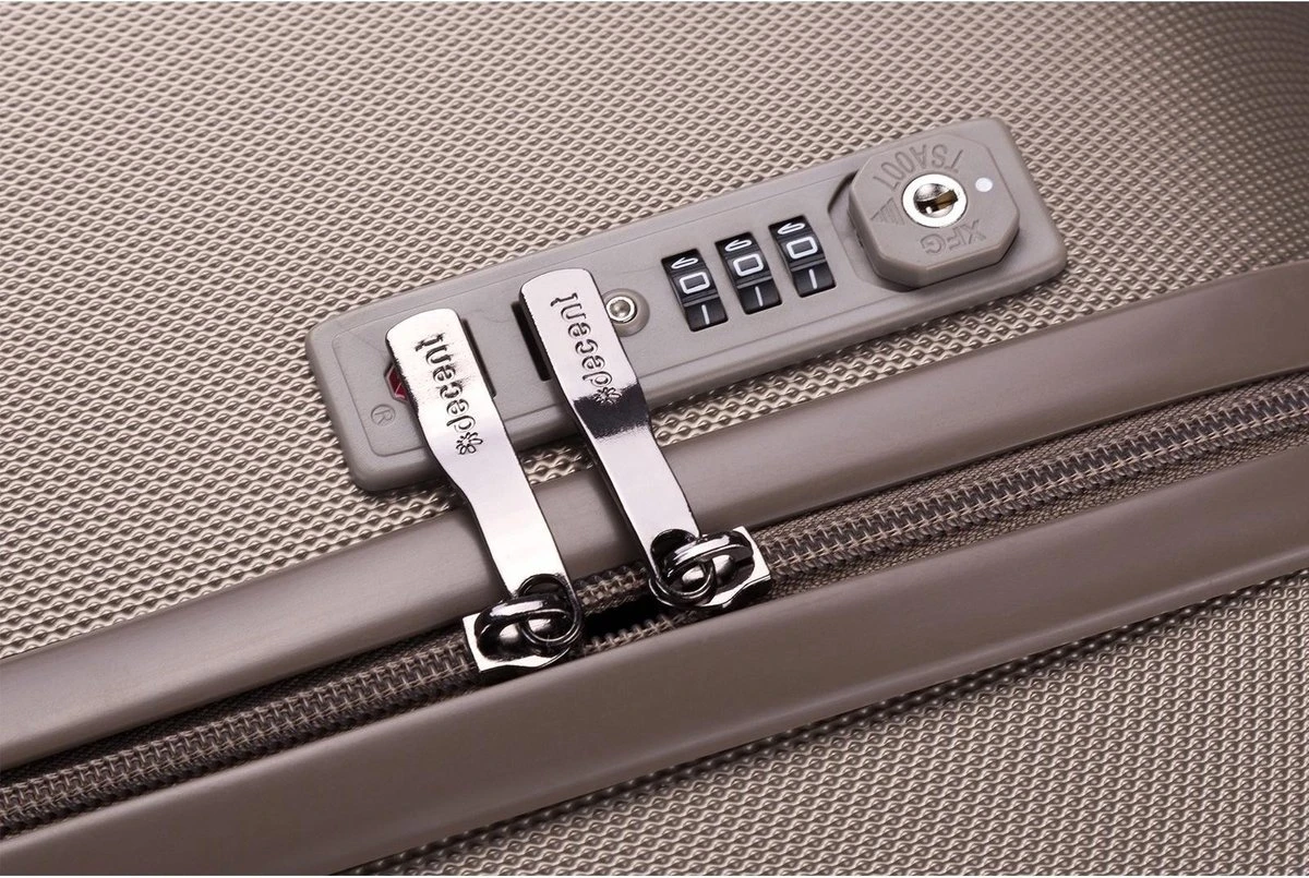 Decent Harde Koffer Tranporto 76 - Champagne 9 Decent Harde Koffer Tranporto 76 - Champagne - Afbeelding 7